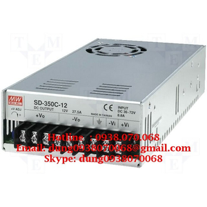 MEAN WELL SD-350D-12, SD-350D-24, SD-350D-48, SD-350D-5