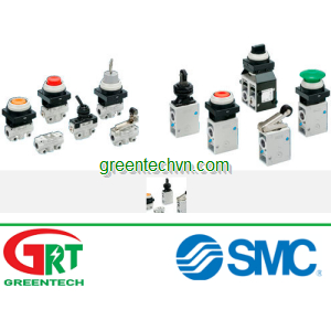 Mechanically-operated valve / for air / 2/3-way max. 1 MPa | VM100, 200 series | SMC Vietnam