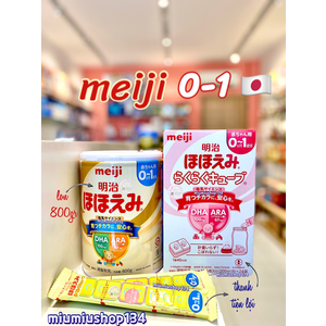 Sữa Meiji 0-1 tuổi ( nội địa Nhật ) 800gr 🇯🇵
