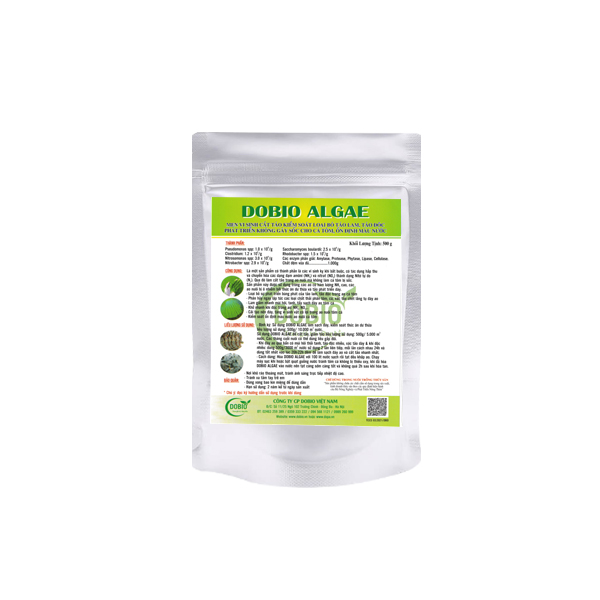 MEN VI SINH KIỂM SOÁT DIỆT CẮT TẢO LAM HIỆU QUẢ TỐT CHO AO NUÔI DOBIO ALGAE