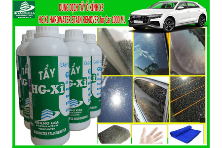 Mẹo tẩy các vết ố, mốc trên kính ô tô HG X1