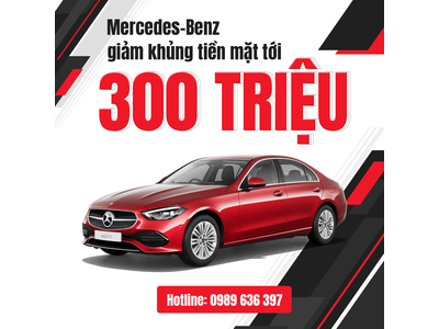 MERCEDES-BENZ GIẢM TIỀN MẶT HƠN 300 TRIỆU TRONG THÁNG 10/2023