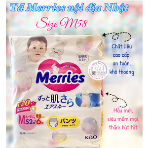 Tã Merries M58 miếng
