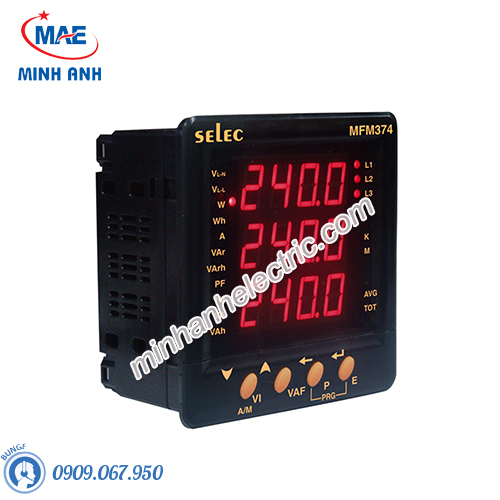 Đồng hồ đo - Model MFM374 Đồng hồ tủ điện đa năng