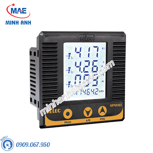 Đồng hồ đo - Model MFM383 Đồng hồ tủ điện đa năng