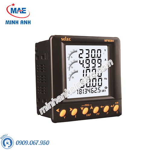 Đồng hồ đo - Model MFM384 Đồng hồ tủ điện đa năng