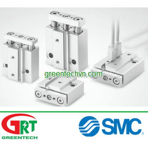 Pneumatic cylinder / double-acting / with guided piston rod| MGJ series |SMC Pneumatic | SMC Vietnam
