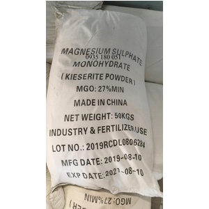 Magnesium sulfate MgSO4