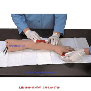 Mô hình huấn luyện sơ cứu cánh tay bị chảy máu nghiêm trọng