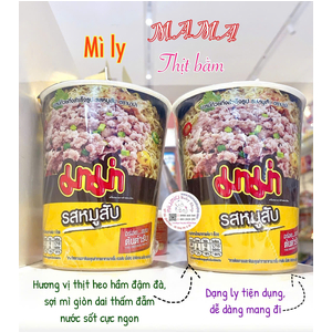 Mì ly Mama heo bằm