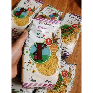 Mì Nui Hữu Cơ Dạng Sợi Bio Junior 200g