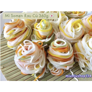 Mì Somen Rau Củ 320gr - Nội địa Nhật🇯🇵