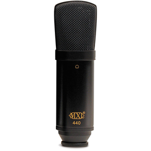 Mic thu âm MXL 440 Studio Condenser Microphone (Black with Gold Print)