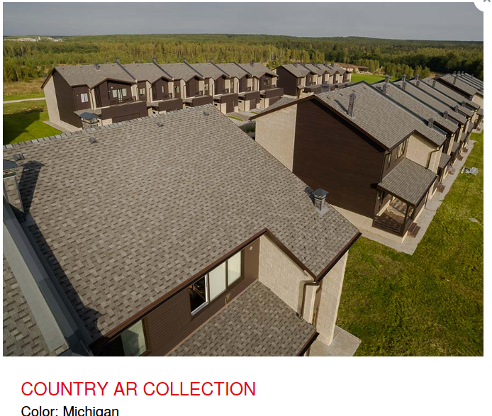 TECH- COUNTRY AR- Ngói lợp bitum phủ đá dạng đa tầng