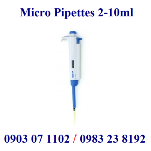 Pipet 1 kênh điều chỉnh thể tích dải 2-10ml