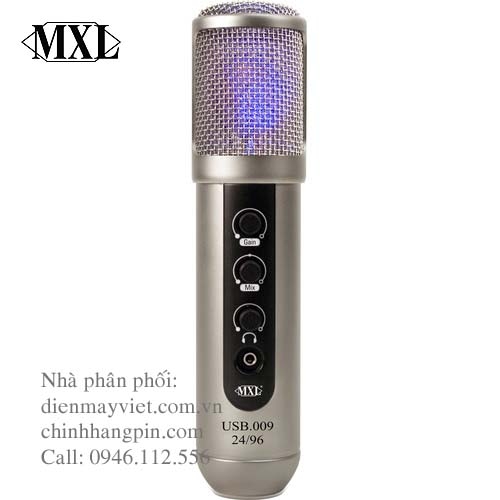 Microphone MXL USB.009 - Large Diaphragm 24-Bit 96kHz Studio USB