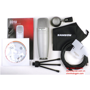 Microphone Samson C01UCW studio Cakewalk Sonar LE USB