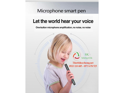 Bút tương tác tích hợp Microphone