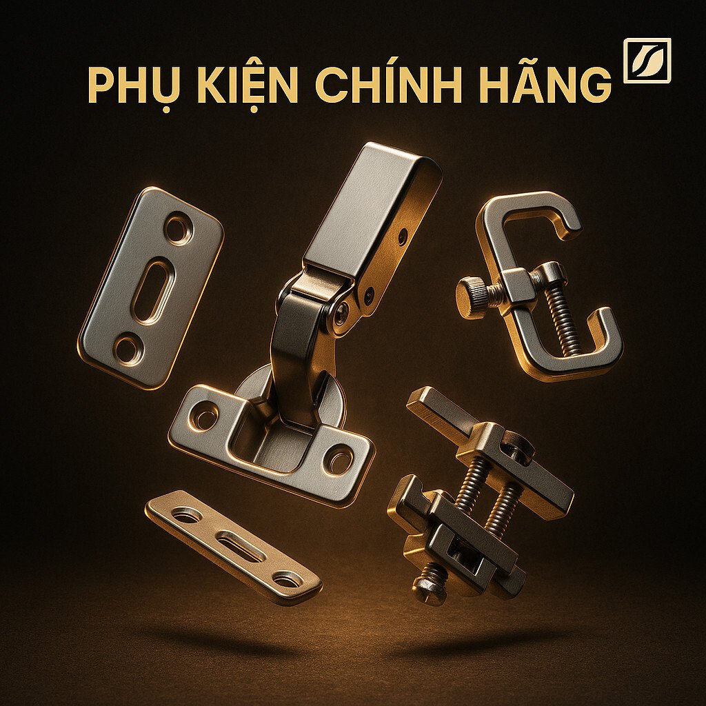 Phụ kiện cửa kính và bản lề sàn sử dụng cho cửa kính cường lực