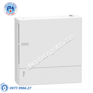 Tủ điện nhựa nổi, cửa trắng chứa 8 MCB - Model MIP12108