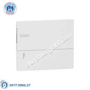 Tủ điện nhựa âm tường, cửa trơn chứa 12 MCB - Model MIP22112