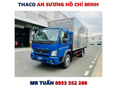 GIÁ XE TẢI FUSO FA 140 THÙNG KÍN TẢI 6,6 TẤN MỚI NHẤT