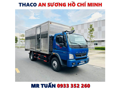 GIÁ XE TẢI FUSO FA 140 THÙNG KÍN TẢI 6,6 TẤN MỚI NHẤT