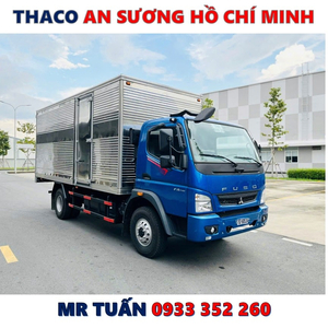 GIÁ XE TẢI FUSO FA 140 THÙNG KÍN TẢI 6,6 TẤN MỚI NHẤT