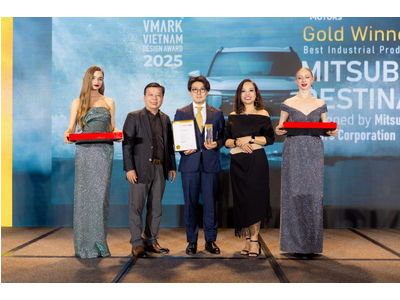 Mitsubishi Destinator đạt giải Vàng hạng mục Thiết kế Sản phẩm Công nghiệp xuất sắc nhất