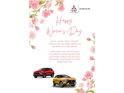 MITSUBISHI LONG BIÊN CHÚC MỪNG NGÀY PHỤ NỮ VIỆT NAM 20/10
