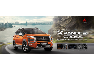 MITSUBISHI XPANDER CROSS 2023 chính thức ra mắt