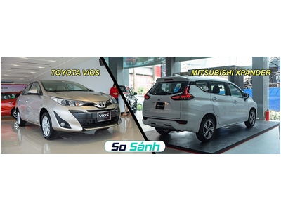Mitsubishi Xpander và Toyota Vios: Sedan 5 chỗ hay MPV 7 chỗ?