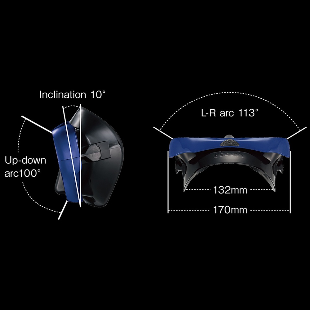 GULL VADER DIVING MASK