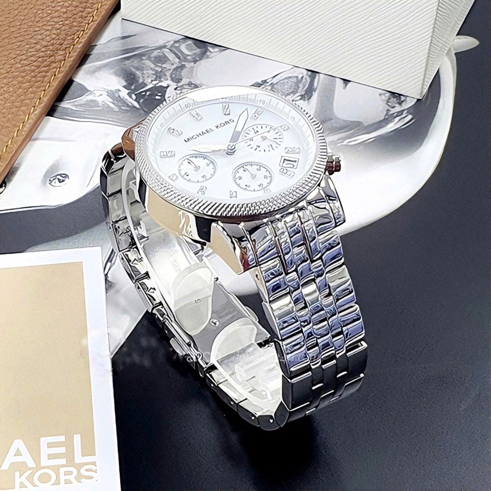Đồng hồ nữ Michael Kors Ritz Silver-Tone MK5020