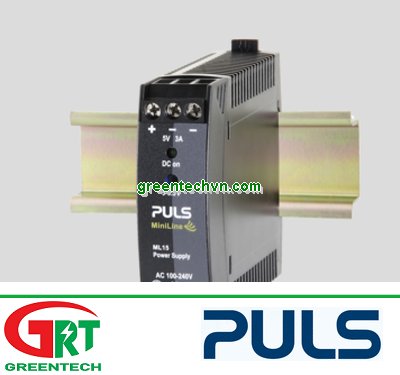 ML15.051 | Puls | Bộ nguồn gắn Din rail 1 pha 5V, 3A | Puls Vietnam