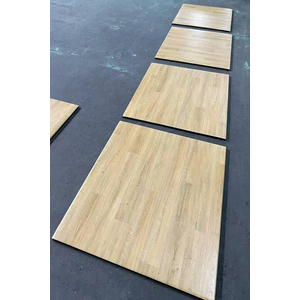 Thảm gạch cao su phòng Gym KT 1mx1m bề mặt vân gỗ phủ thảm EPDM chất lượng cao ML-RUBBER M005