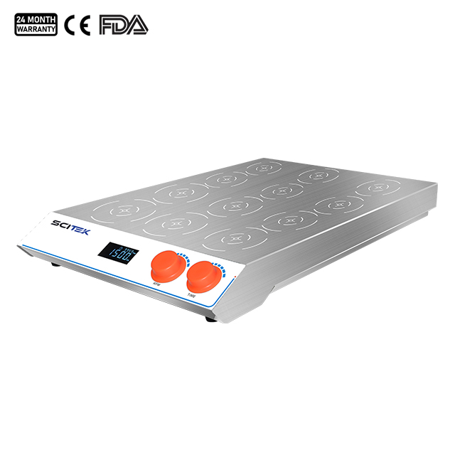 Máy khuấy từ đa vị trí không gia nhiệt - MMS-4D; MMS-6D; MMS-8D; MMS-12D;