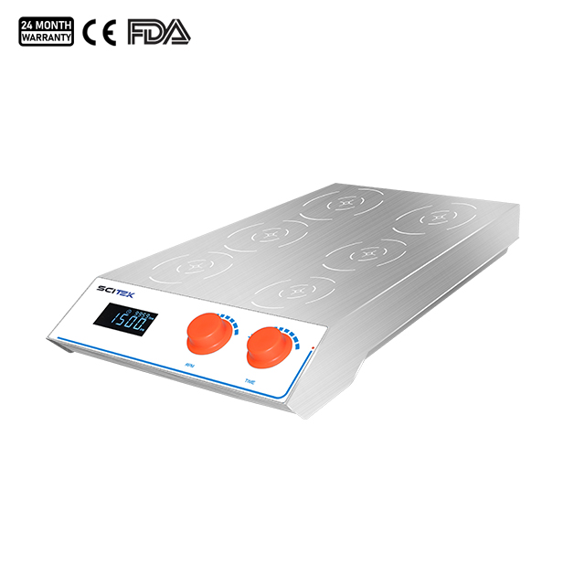 Máy khuấy từ đa vị trí không gia nhiệt - MMS-4D; MMS-6D; MMS-8D; MMS-12D;