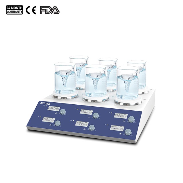 Máy khuấy từ đa vị trí - HMS-P280S4; HMS-P280S6; MMS-S4; MMS-S6