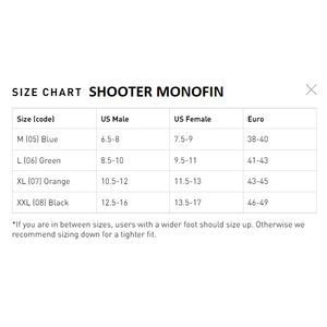 CHÂN VỊT BƠI LẶN FINIS SHOOTER (SHOOTER MONOFIN)