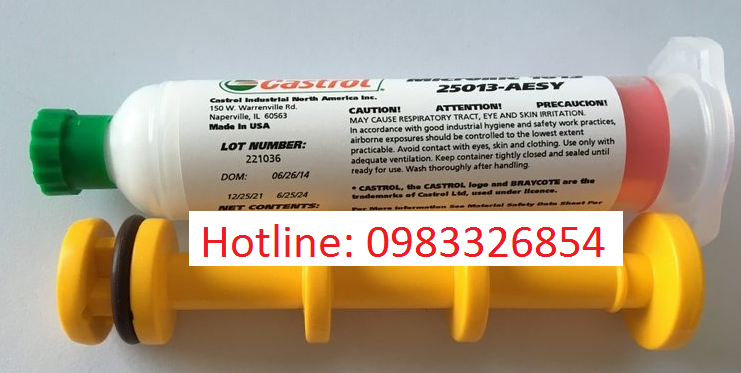 Mỡ chân không Castrol Braycote 25013