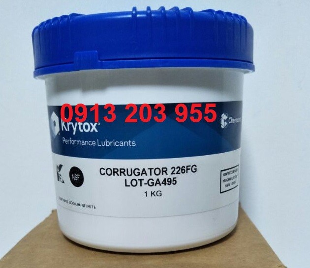 Mỡ chuyên dùng Krytox CORRUGATOR 226FG