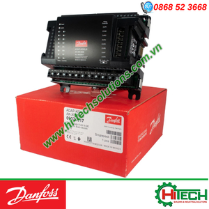 AK-XM 205B Danfoss mô đun mở rộng 8 ngõ vào tín hiệu tương tự và 8 ngõ ra tín hiệu số (8AI/8DO) I/O module - 080Z0017
