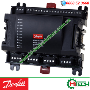 AK-XM 208C Danfoss mô đun mở rộng 8 ngõ vào tín hiệu tương tự và ngõ ra điều khiển van động cơ bước I/O module - 080Z0023