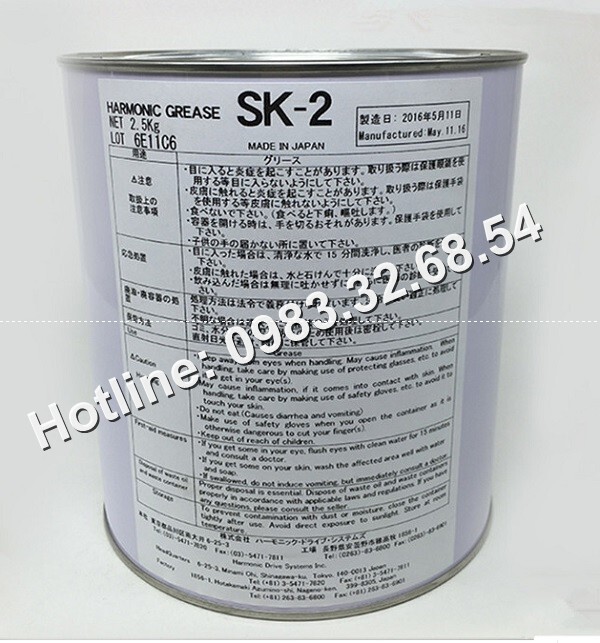 Mỡ HARMONIC GREASE SK-2 bao bì 2kg