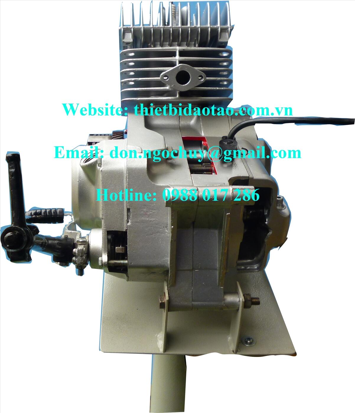 Mô hình động cơ xe ga cắt bổ