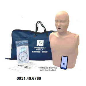 MÔ HÌNH ÉP TIM THỔI NGẠT BÁN THÂN NGƯỜI LỚN KẾT NỐI ĐIỆN THOẠI PRESTAN PP-AM-2000-1-MS