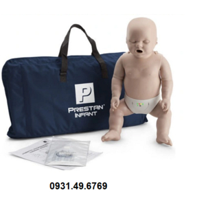 MÔ HÌNH HỒI SỨC CẤP CỨU CPR TRẺ SƠ SINH CÓ ĐÈN BÁO PRESTAN PP-IM-100M-MS