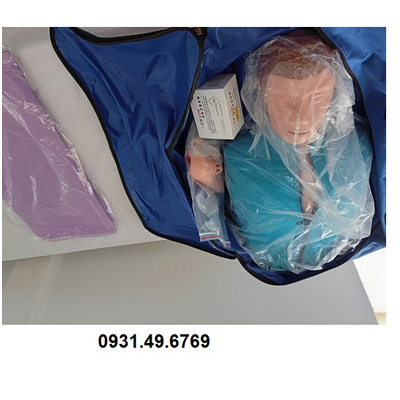 Mô hình hồi sức cấp cứu bán thân không đèn báo