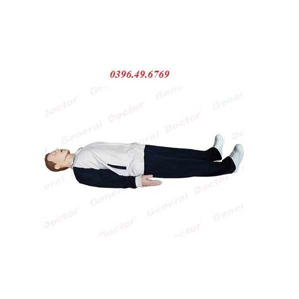 MÔ HÌNH THỰC HÀNH HỒI SỨC TIM PHỔI CAO CẤP CÓ TƯƠNG TÁC DI ĐỘNG MODEL GD-HL/CPR2488